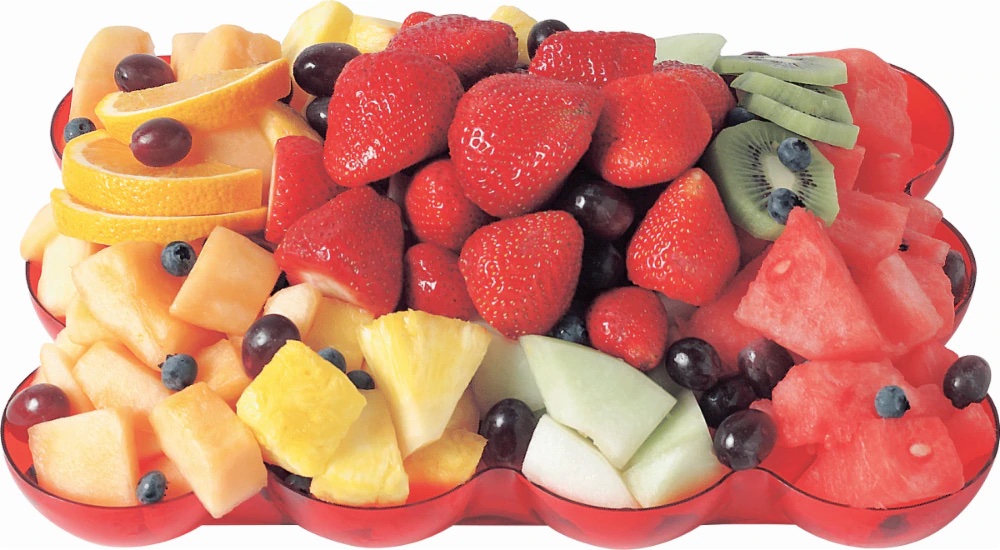 Fresh fruit tray